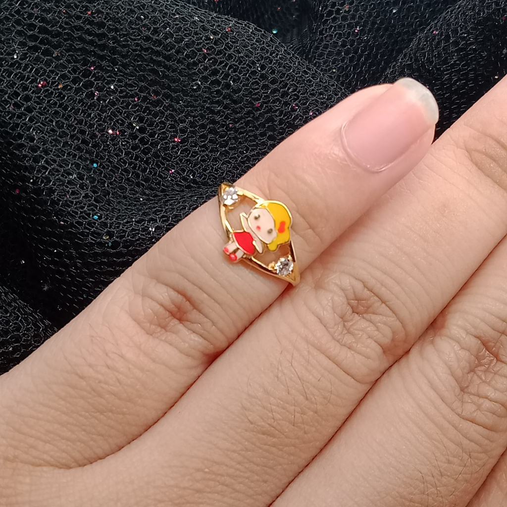 Cincin Anak Emas 17K - 1 Gr Kadar 750 - CBS100000051