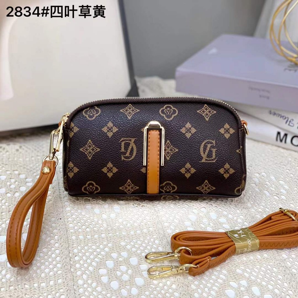 JK P9078 1KG MUAT 4PCS TAS SELEMPANG DOMPET SLING BAG FASHION IMPORT