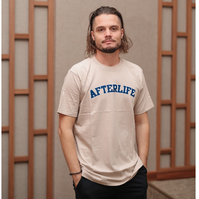 AFTERLIFE - Tshirt Choi Pitcher Cream | 21057F