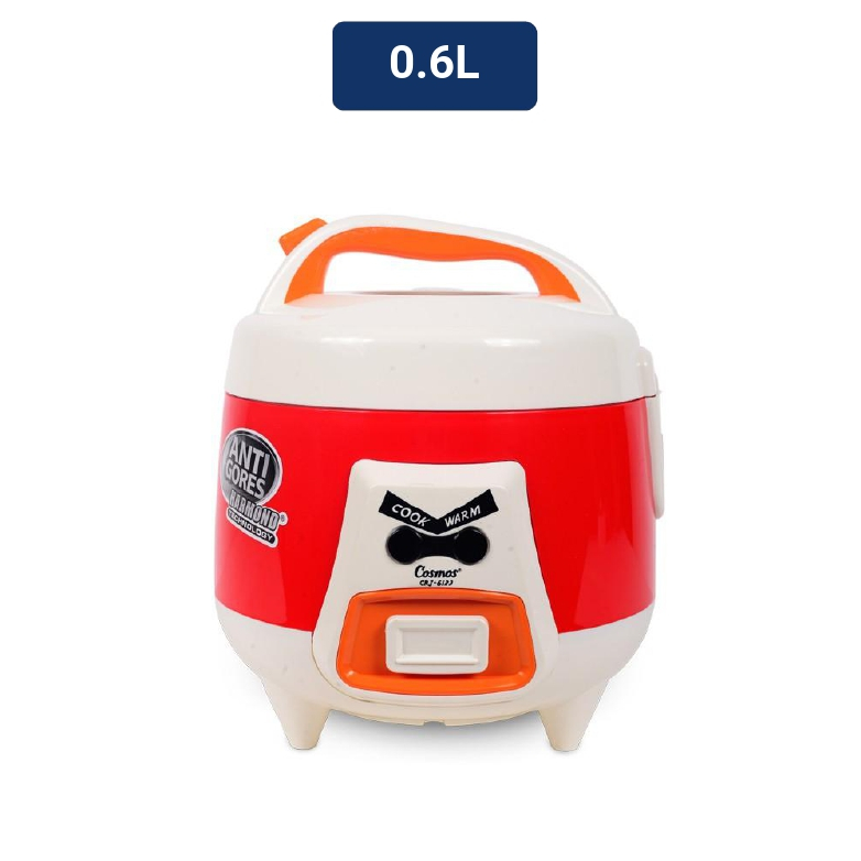 COSMOS RICE COOKER MEGIC COM HARMOND CRJ-6123 CRJ 6123 KAPASITAS 0,6 LITER