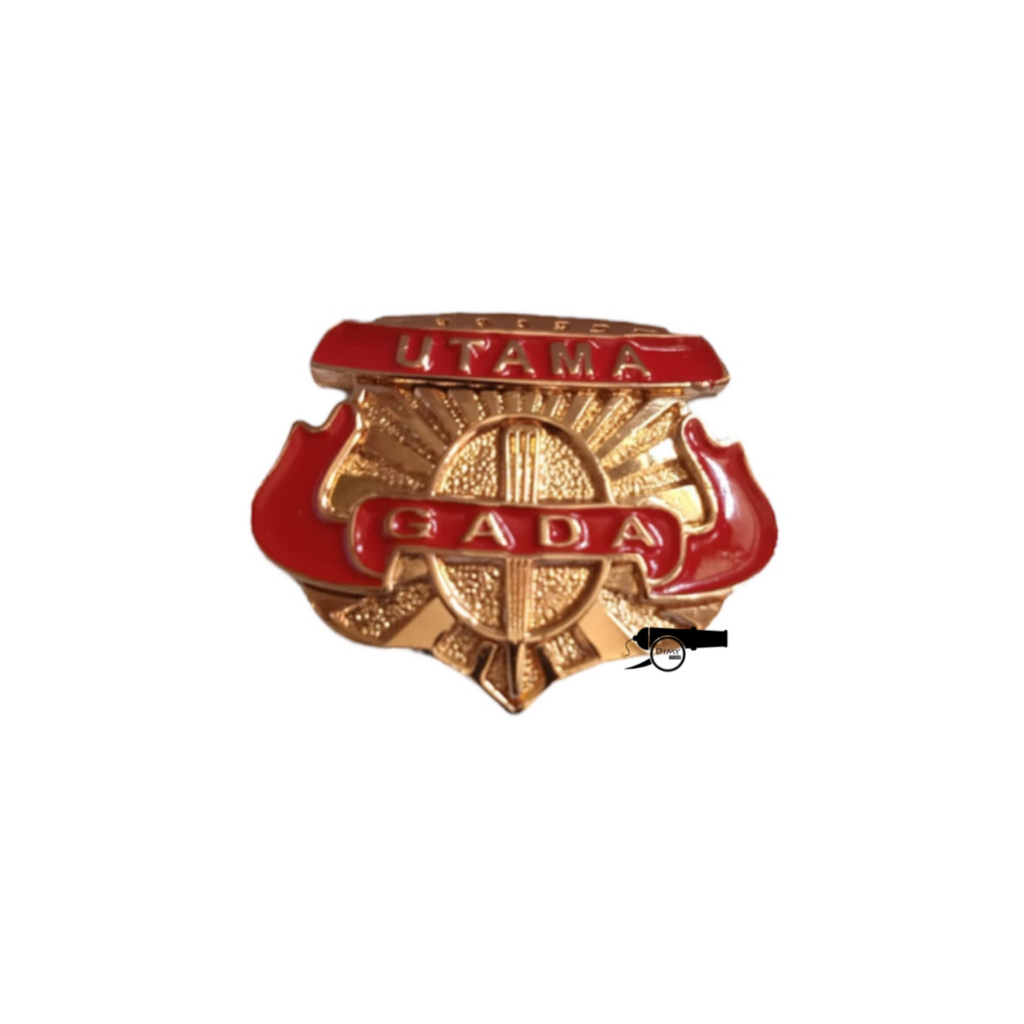 brivet wing pin logo satpam gada Pratama model terbaru paku