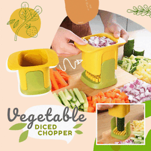 Alat Pemotong Kentang Bawang Wortel Vegetable Diced Chopper Alat Potong Sayur Tidak Perlu Daya Listrik Mudah Digunakan