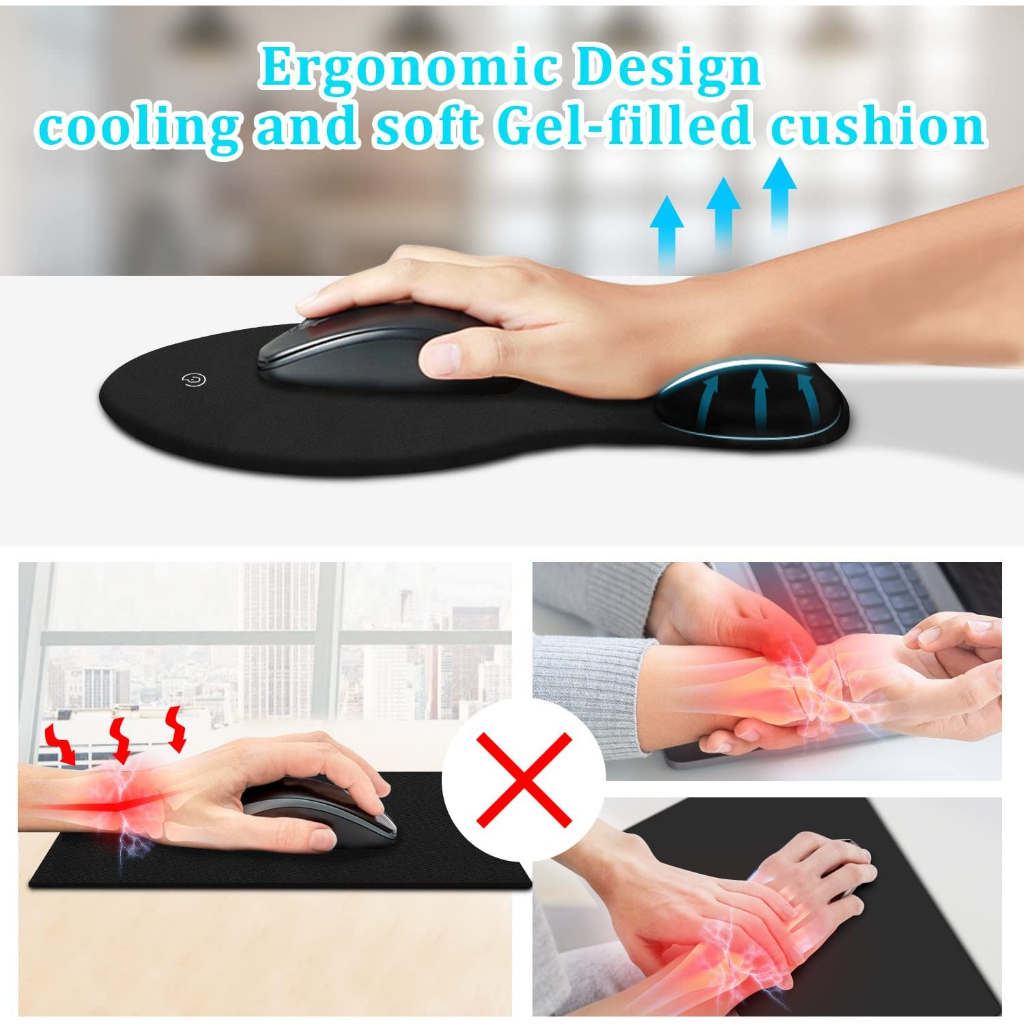 Mouse Pad Bantal Tebal Mousepad Nyaman Bagus