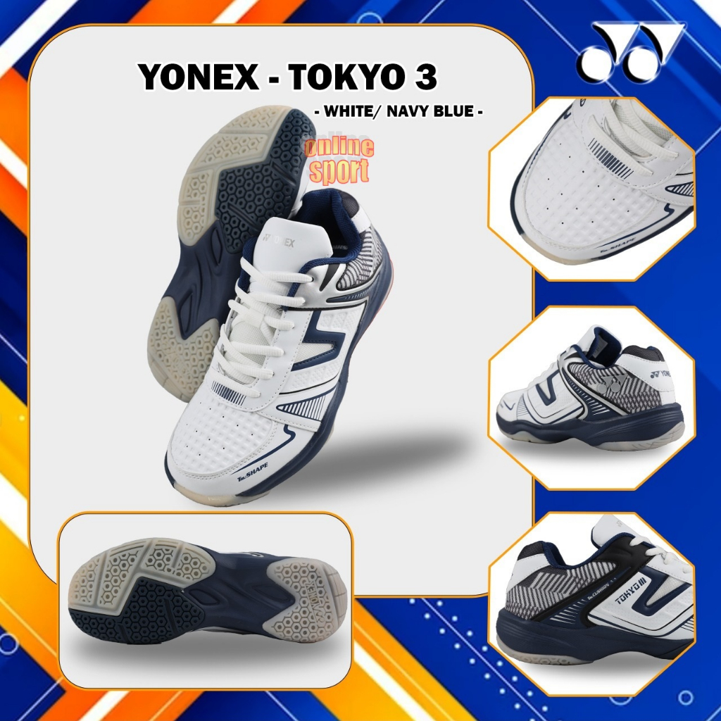 YONEX Tokyo 3 Sepatu Bulutangkis / Badminton Shoes (Original)