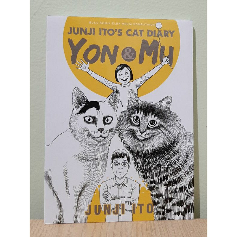 (PRELOVED) Manga Komik Junji Ito's Cat Diary Yon & Mu