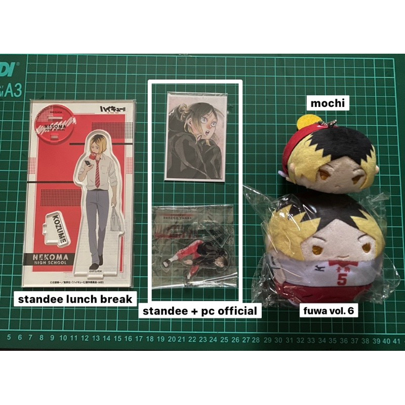 Various Item Kozume Kenma Haikyuu HQ Fuwakororin Fuwa Mochi Standee Photocard PC