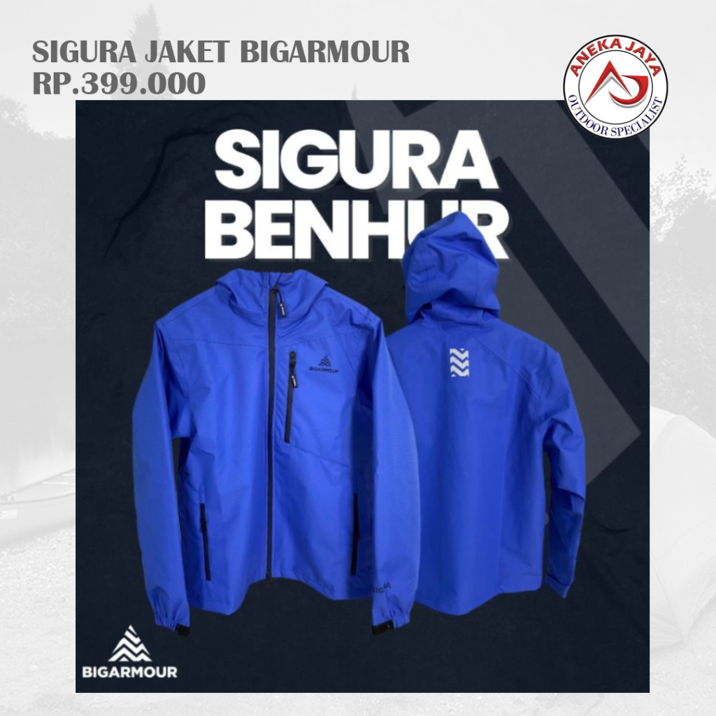 JAKET BIG ARMOUR SIGURA WATERPROOF WINDPROOF