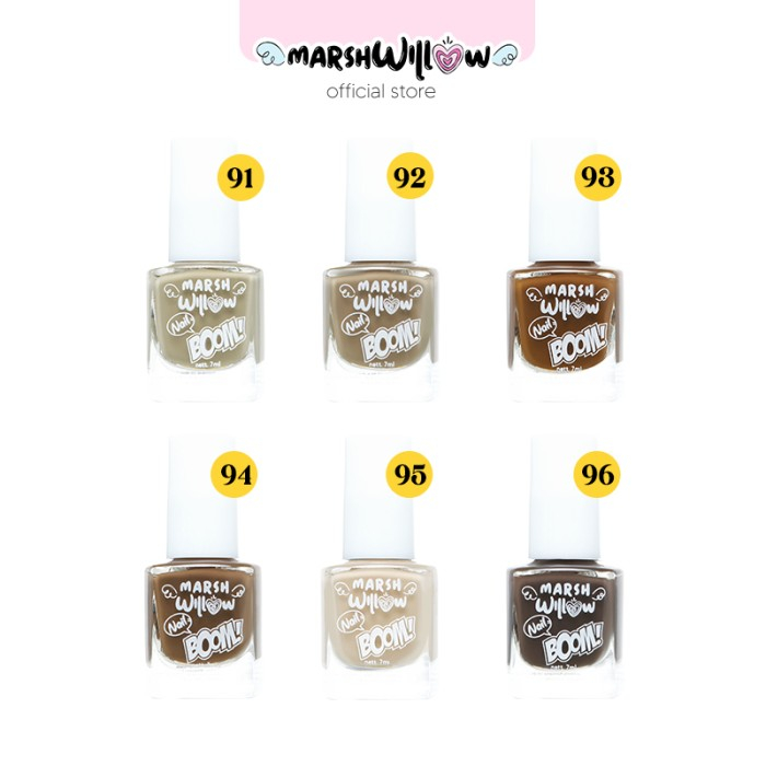 Marshwillow Nail Boom Nail Polish Earth Series - Cat Kuku / Kutek
