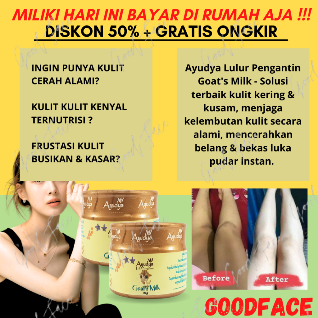 Ayudya Lulur Pengantin Goat's Milk 150 gr