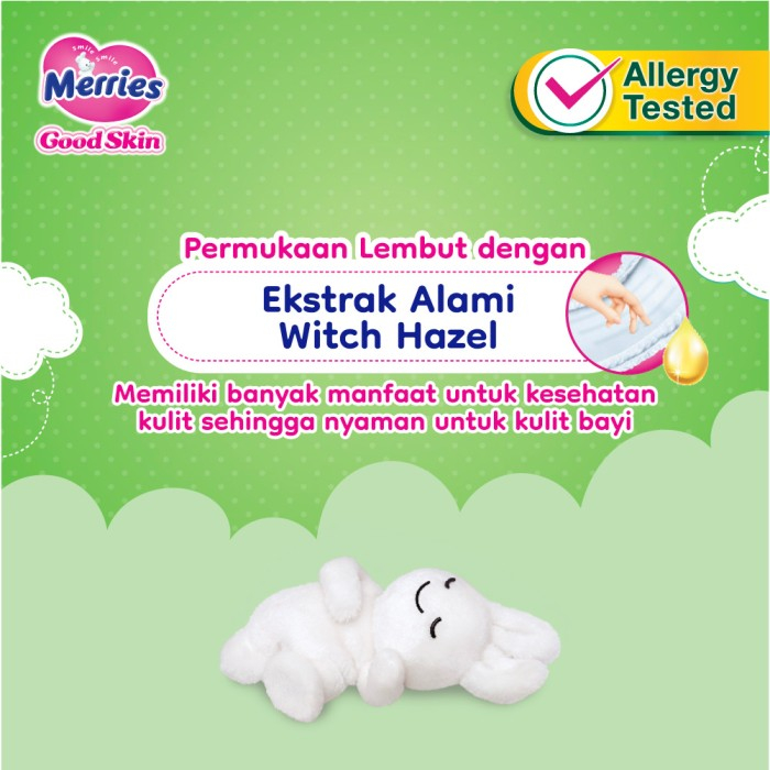 Merries Good Skin Pants Popok Bayi NB-S 40 (3-8kg)