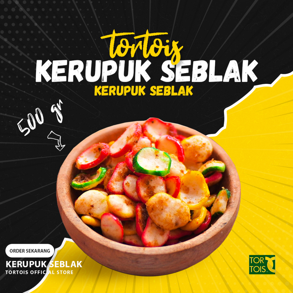 

Kerupuk Seblak Pedas 500 Gr | Cemilan Kerupuk