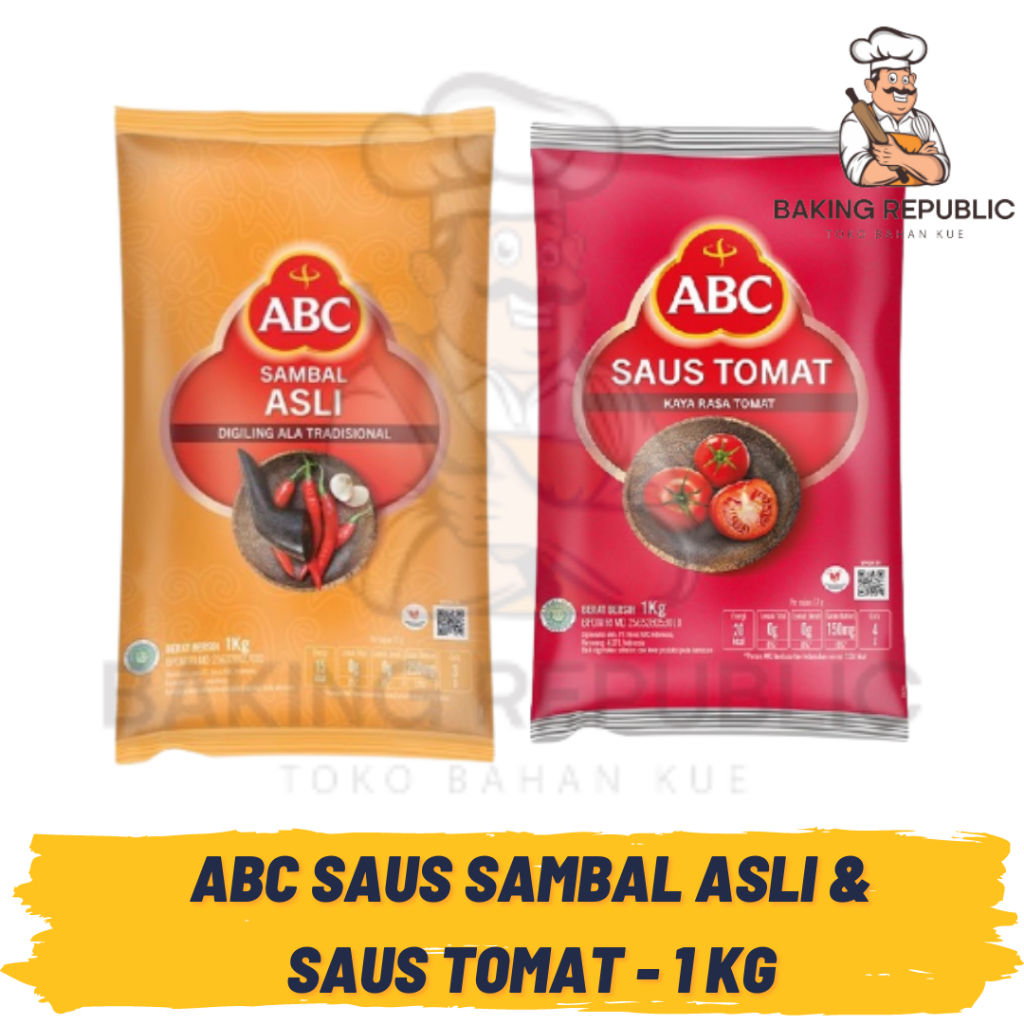 

ABC | SAUS SAMBEL | SAUS TOMAT | SAUS BAG | 1 KG