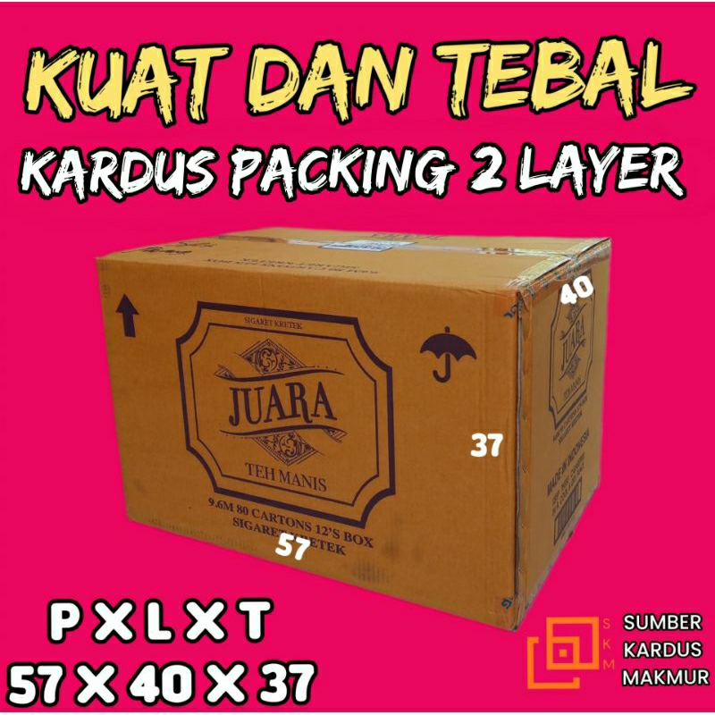 

KARDUS PACKING 2 LAYER