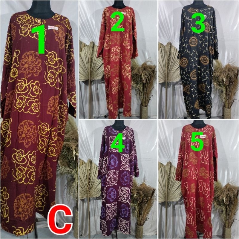 KENCANA UNGU ORI LONGDRESS JUMBO LABEL COKLAT LD 125 CM