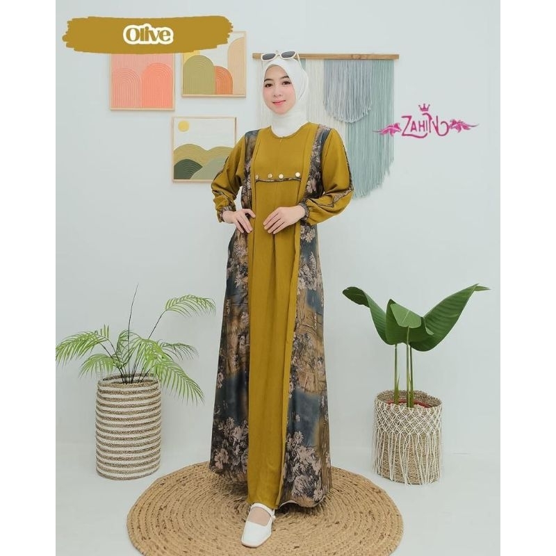Nurmala Dress / Nurmala Dress ori Zahin / Gamis Zahin / Dress Crinkle / Gamis Crinkle