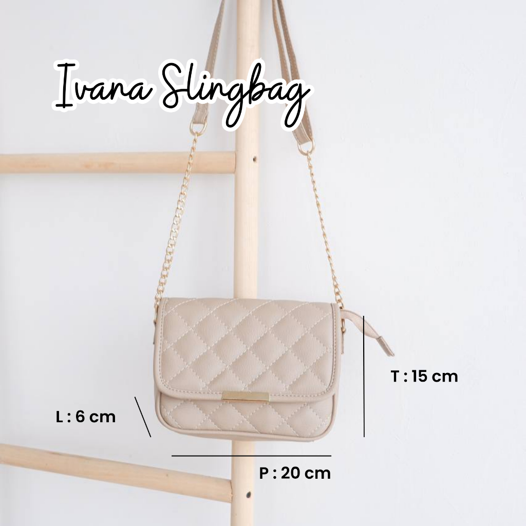 Ivana Slingbag - Tweelyforbag - Tas Selempang Wanita- Tas Wanita