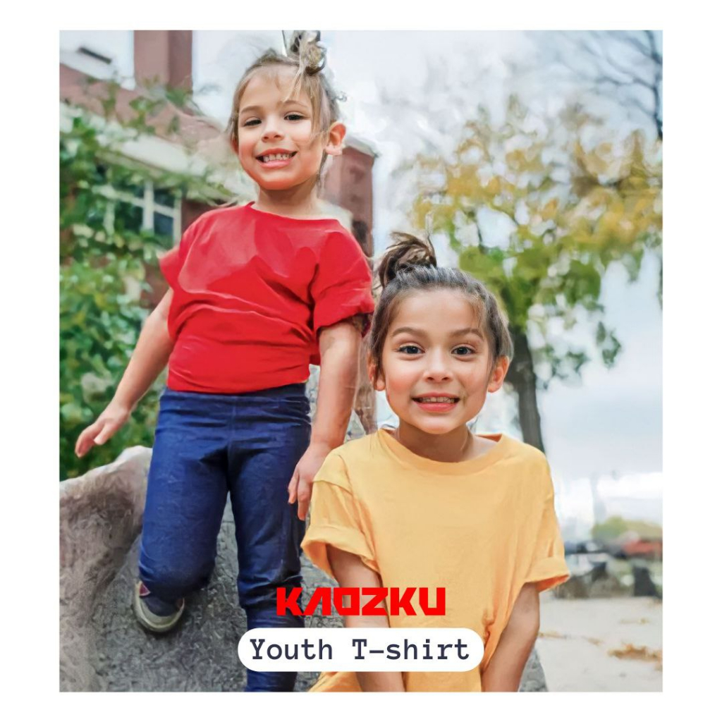 CUCI GUDANG Kaozku - Kaos Polos Baju Anak NSA New States Apparel Premium Cotton Youth T-shirt 72Y00 