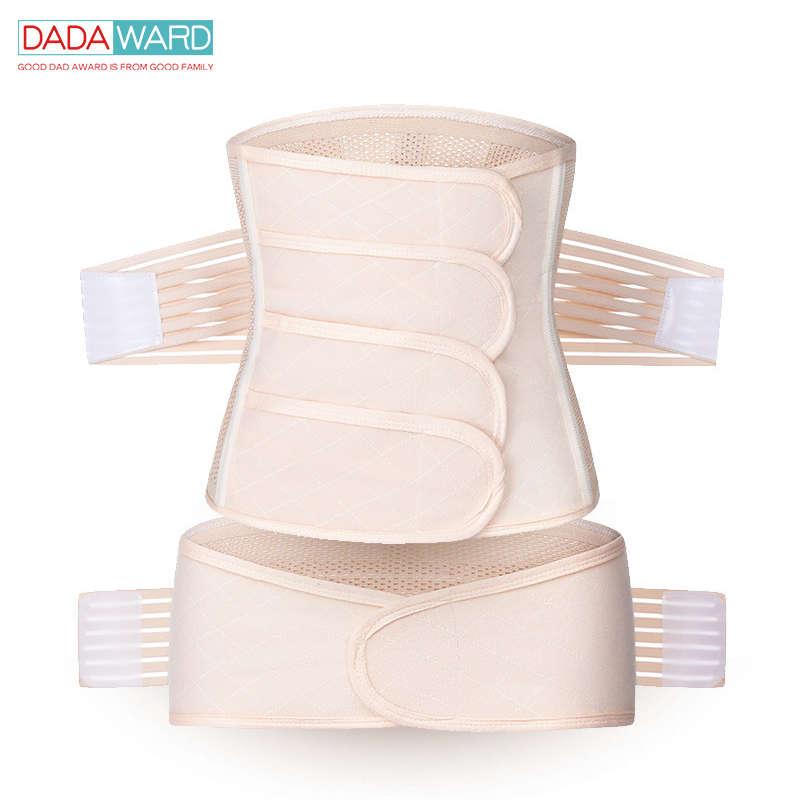 DADAWARD Korset Postpartum 2 in 1/ Korset Melahirkan/ Ibu melahirkan Gurita Premium 4 shape/ Korset 2 IN 1 Korset Melahirkan Wanita Postnatal Corset Pelangsing Pasca Melahirkan Recovery Breathable