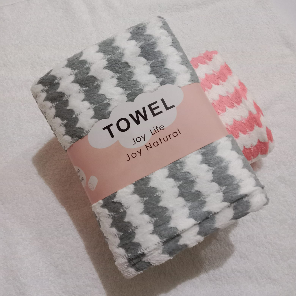 HANDUK MANDI MICROFIBER DEWASA UKURAN 70 X 140 NEW MOTIF LOVE HANDUK MANDI DEWASA IMPORT