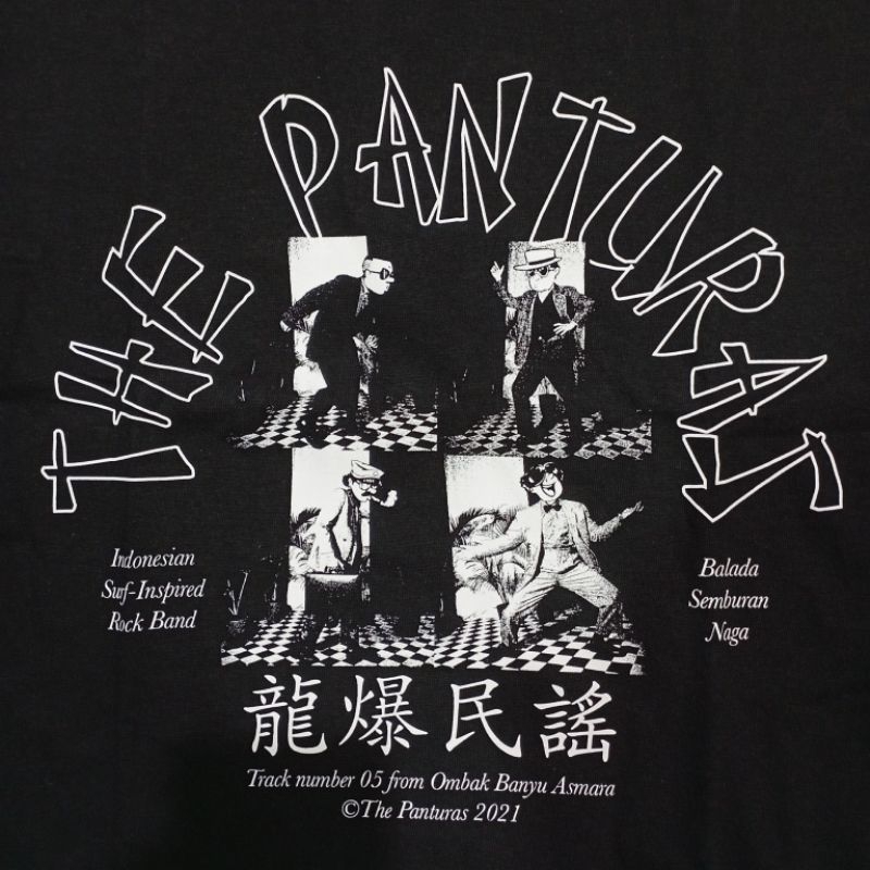 Tshirt THE PANTURAS - BALADA COMIC