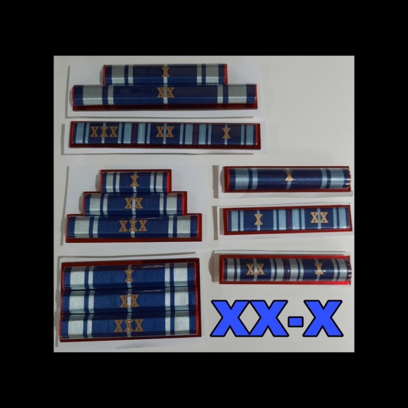 [NARARYA ID] Satyalancana Karya Satya 10 dan 20 Tahun / Pita Tanda Jasa Satya Lencana PDH ASN PNS