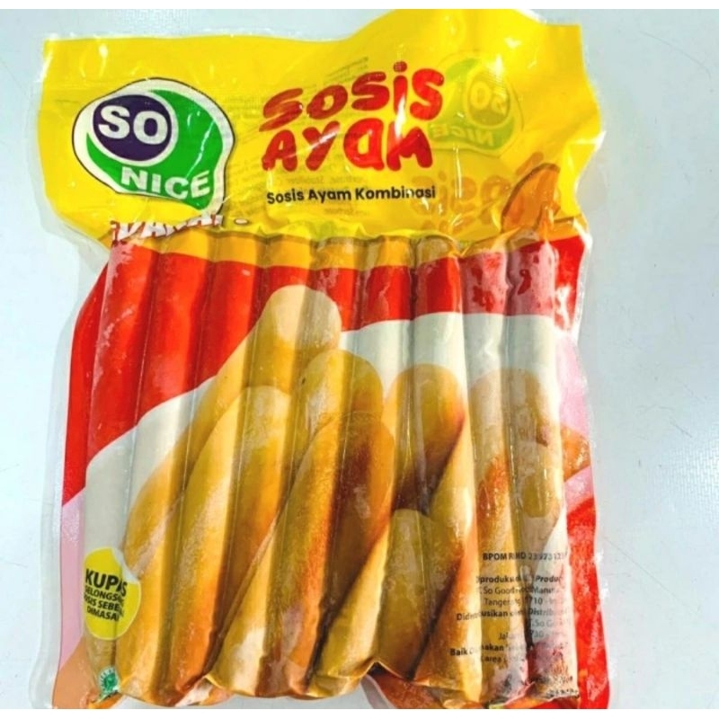 

so nice sosis long 500g