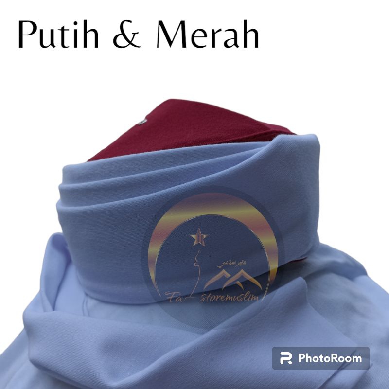 PECI IMAMAH 3 LIPATAN WARNA YANG BERBEDA.