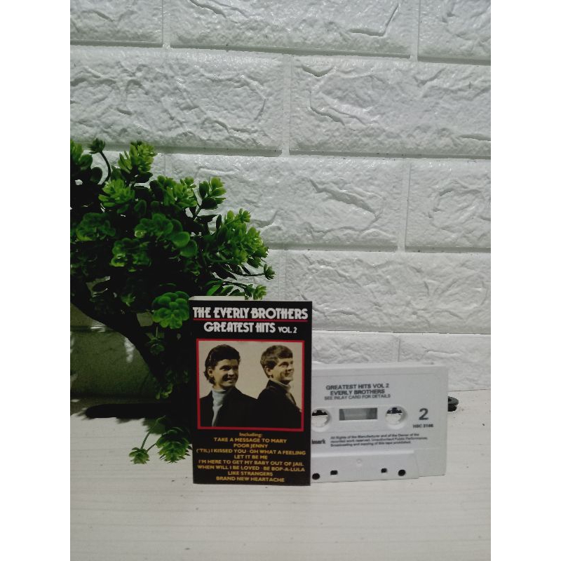 Kaset EVERLY BROTHERS - GREATEST HITS VOL 2