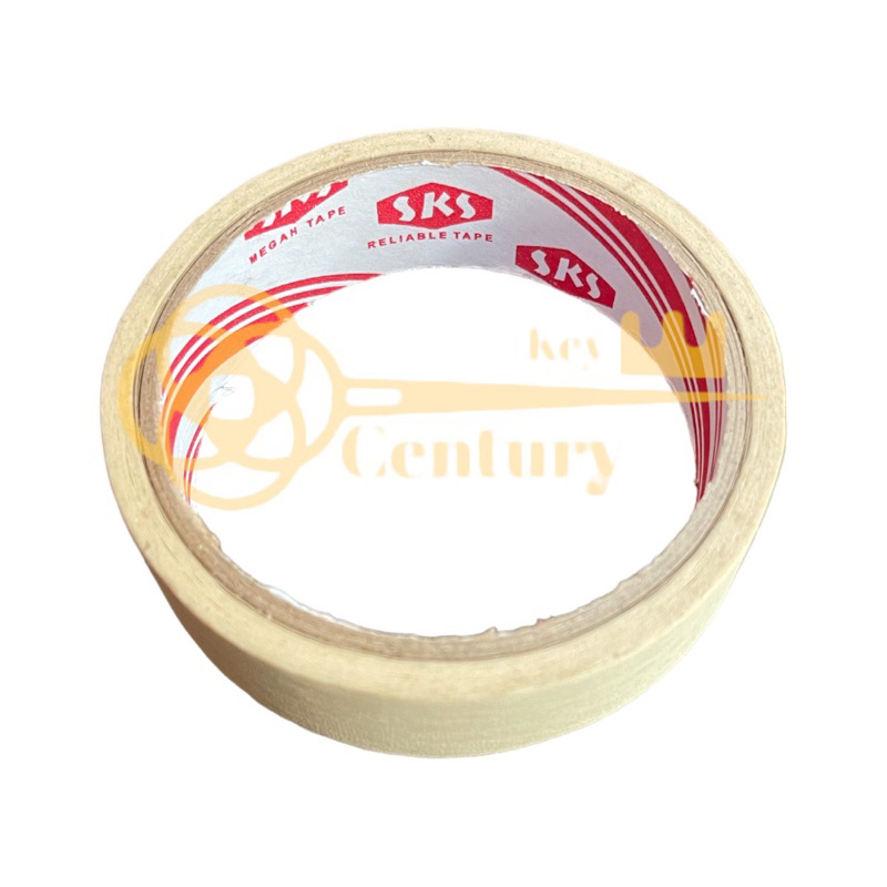 

Lakban Kertas SKS 1” 24 mm Masking Tape Lem Kertas SKS
