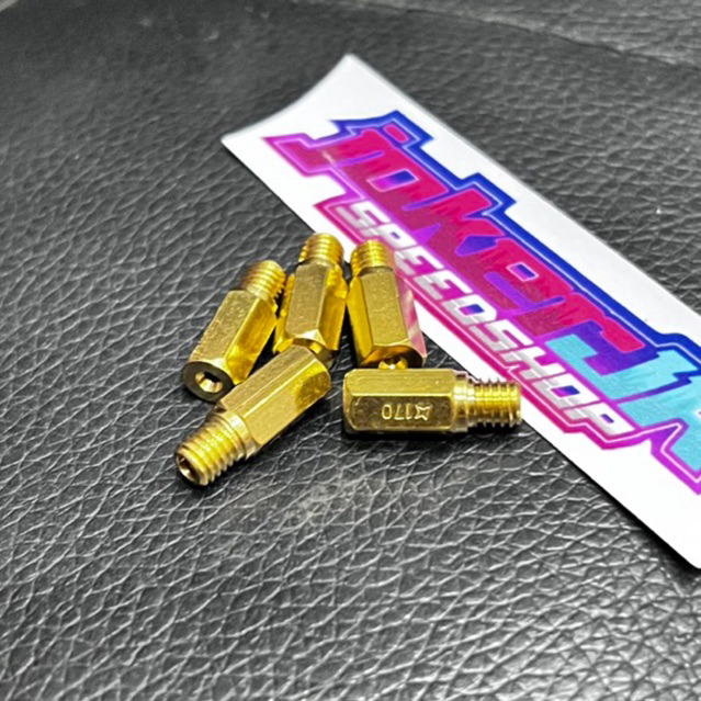 MAINJET KARBU PWK MAIN JET MJ PWK SPUYER KARBU PWK JET MAUMIN KARBU KEIHIN PWK NINJA KX KLX SEMUA KA