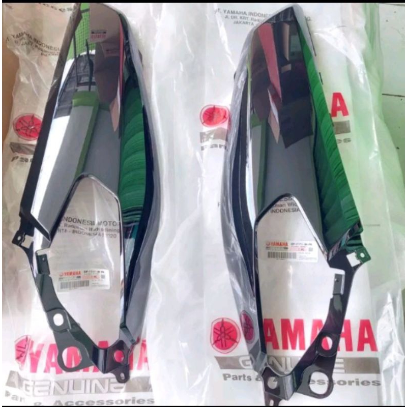 Cover side body nmax n max old hitam glossy putih 1set original yamaha genuine parts