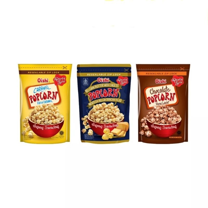 

Oishi Popcorn 100 gram ALL Varian