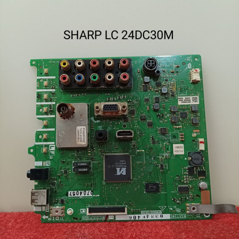 MB - MAINBOARD - MOBO - MOTHERBOARD TV LED SHARP LC 24DC30M