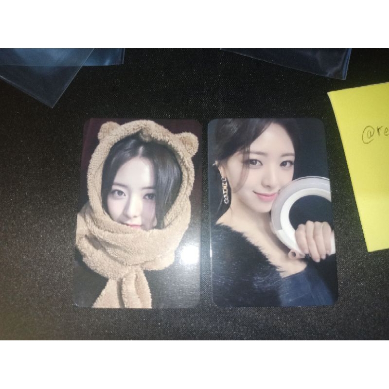 ITZY Yuna Cheshire Lucky Draw LD Soundwave R4 Bear, Lightring