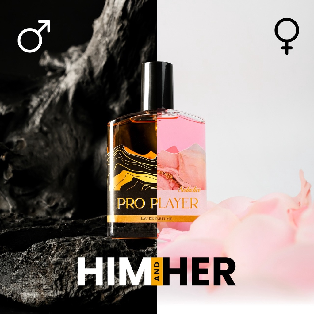 BELI 1 GRATIS 1 Perfume Scentplus Pro Player For Him &amp; For Her Eau de Parfume Pria-Wanita | Unisex
