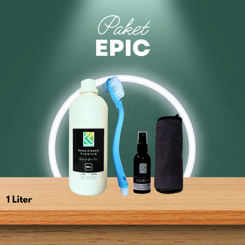 KIMURA Shoes Cleaner 1L Paket Shoes Cleaner 1L