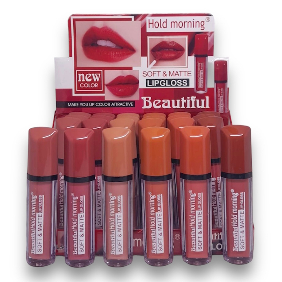 [Per Batang] Lipcream Hold Morning Beautiful Lip Color Attractive Soft &amp; Matte Seri Red / Nude 5403