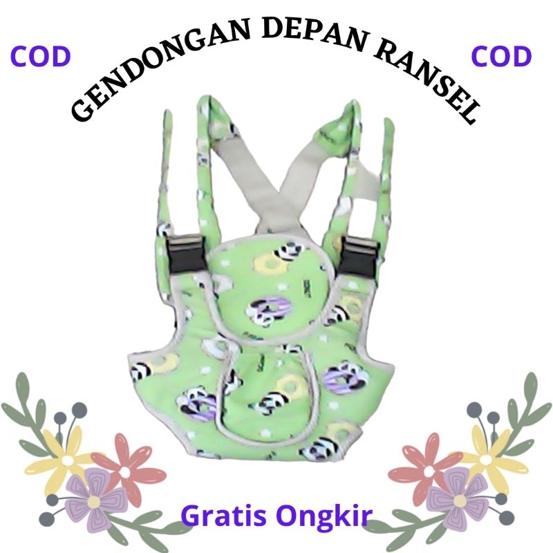 Gendongan depan ransel / gendongan ransel / gendongan depan karakter / gendongan bayi / gendongan ransel motif