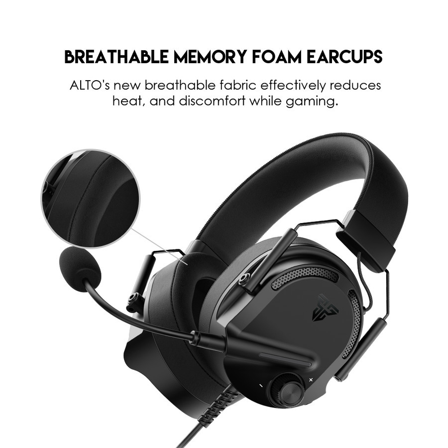 FANTECH ALTO MH91 HEADPHONE HEADSET GAMING MH 91 Multiplatform 3.5mm