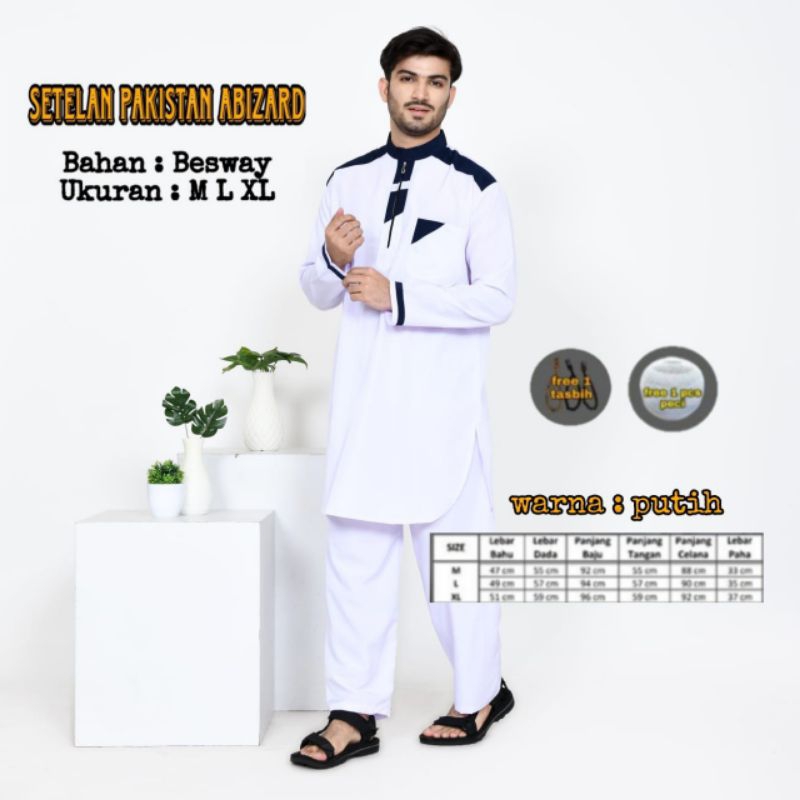 Setelan Pakistan Pria - Setelan Koko Kurta pria - Setelan Baju Koko Pria Terlaris