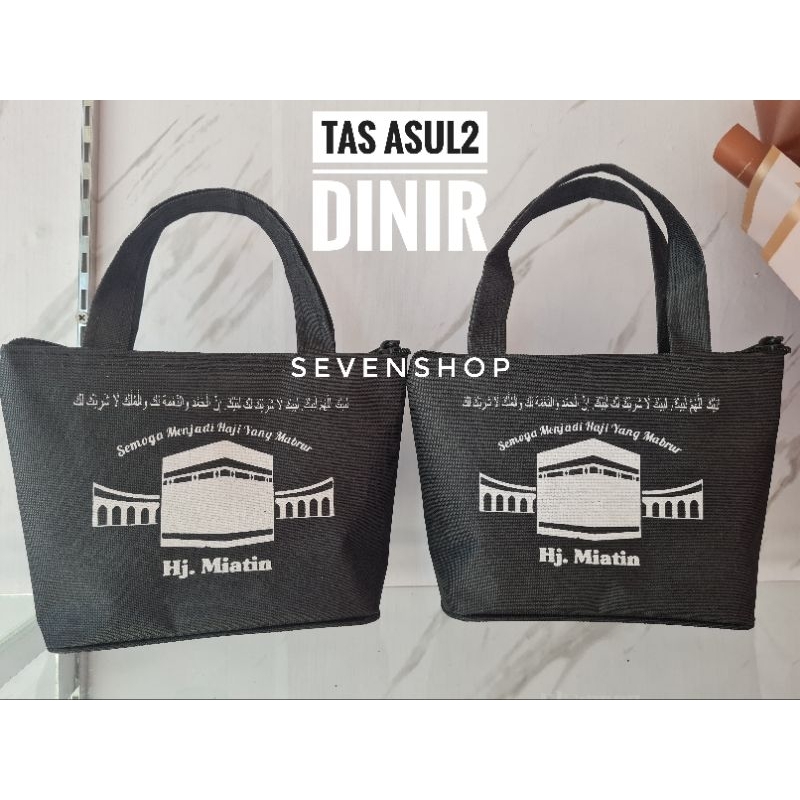 

tas souvenir haji umroh tas asul asul