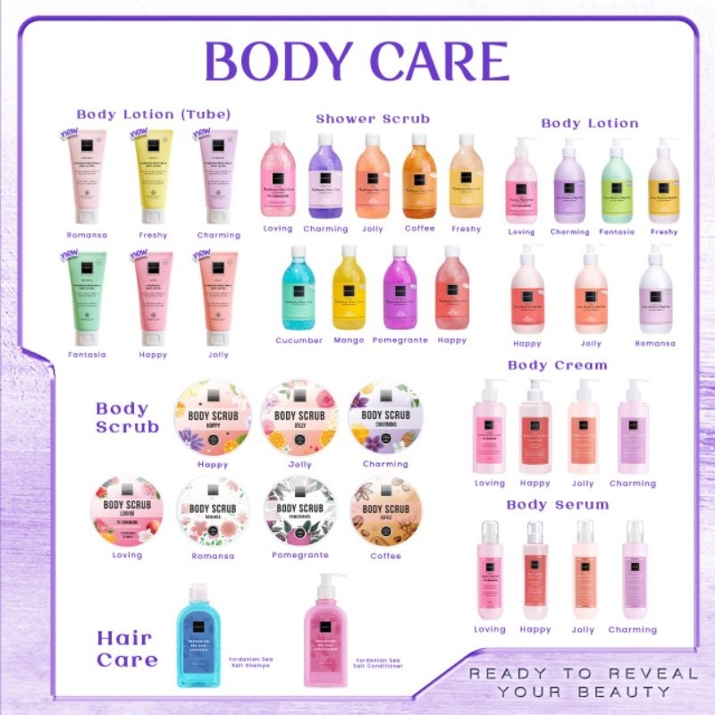 scarlett whitening ready stock manado