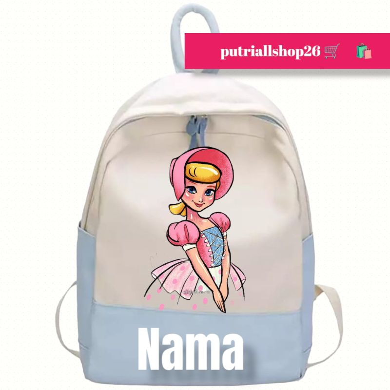 TAR RANSEL ANAK MOTIF BARBIE TOY STORY SERIES