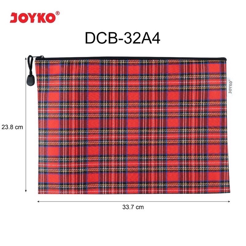 

12 Pcs!! DOMPET PENSIL DOCUMENT BAG JOYKO DCB-32 A4