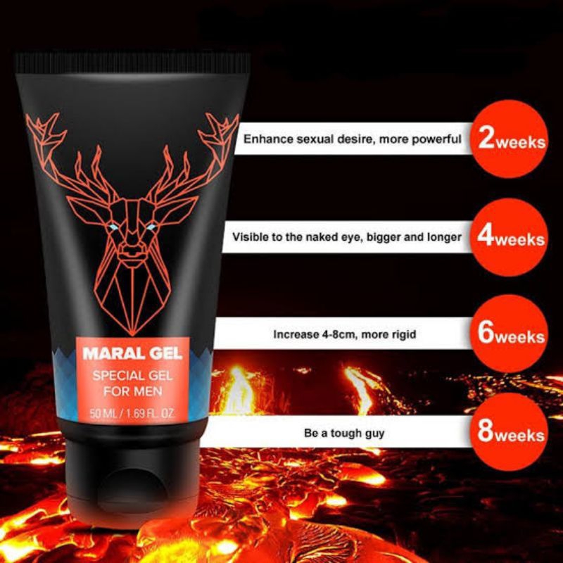 Maral Gel - Obat Pembesar Kelamin Pria Original Pembesar Alat Vital Permanen