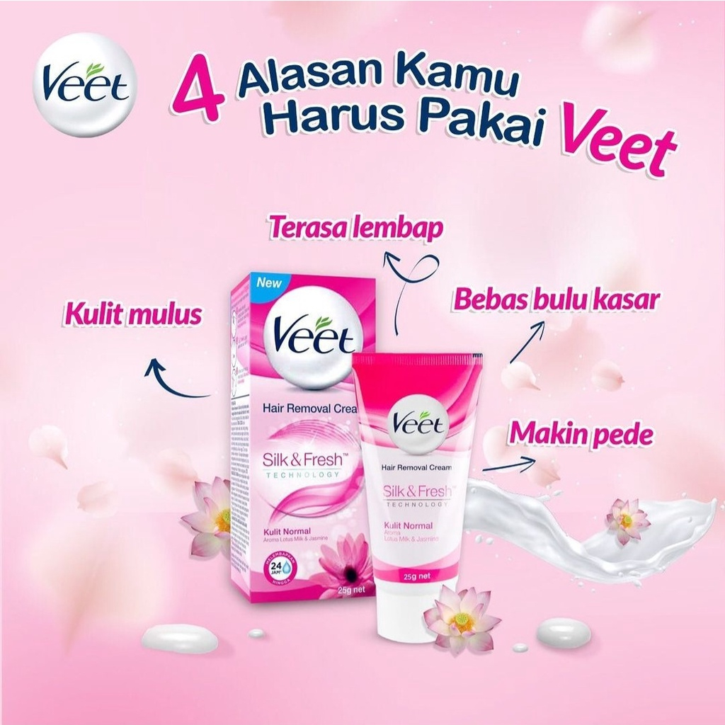 Veet Hair Remover Cream Perontok Bulu Penghilang Bulu