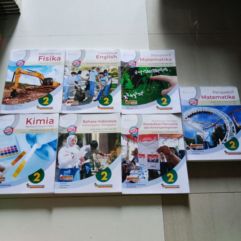 Buku Pelajaran Platinum Kelas 11Sma 2Sma Mat//Kimia//Fisika//English//Pkn/Bindo