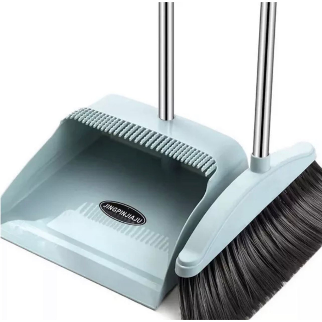 SET SAPU FREE PENGKI / SAPU SET PENGKI LIPAT / WADAH SAMPAH FREE PACKING DUS VD