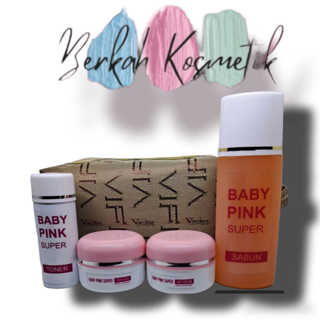 Baby Super Pink Skincare Paketan Kecil/Besar