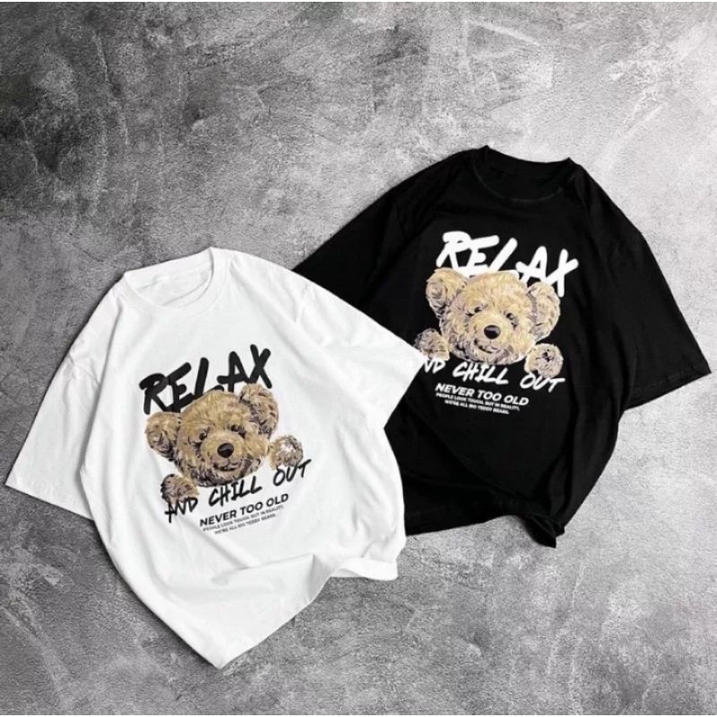 kaos oversize relax bear| kaos OVERSIZE